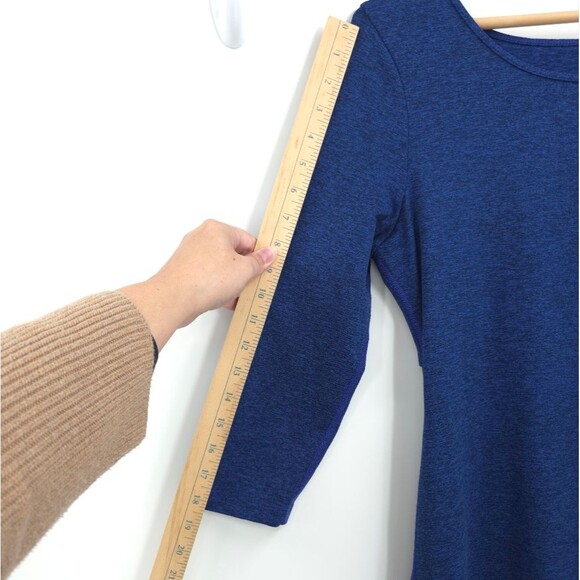 Patagonia Seabrook Dress 3/4 Sleeve Quick Drying UPF 50 Harvest Moon Blue - Picture 11 of 13